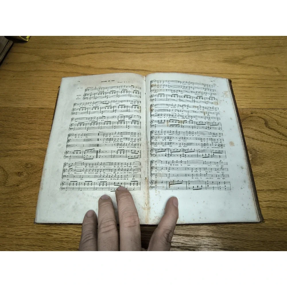 1865‎ Choix De Cantiques Pour Toutes Les Fetes De L'Annee Lambillotte Music